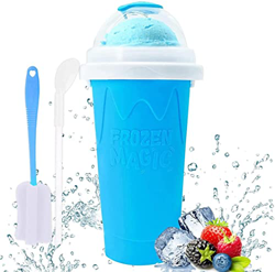 Taza Para Hacer Aguanieve Vaso De Batido Mágico Congelado Rápido Máquina Para Hacer Granizados Y Batidos Caseros Copa De Pellizco De Sílice De Doble C precio