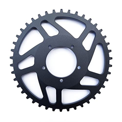 Oniissy Bicicleta Eléctrica Ebike 42T Anillo de cadena compensación corrección para BAFANG BBS01 BBS02 precio