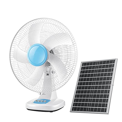 Panel Solar Alimentado Ventilador Tiene un Ventilador de Flujo de Aire Fuerte y cómodo Está Bien ventilado Ultra silencioso y fácil de Limpiar