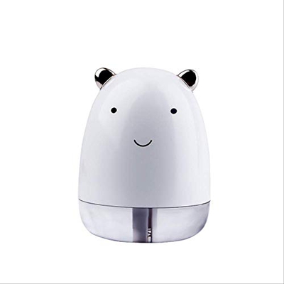 Humidificador de Aire Difusor ultrasónico de aromaterapia Luz Colorida Led USB Purificador de Aire Desodorante 220Ml-Oso Lindo