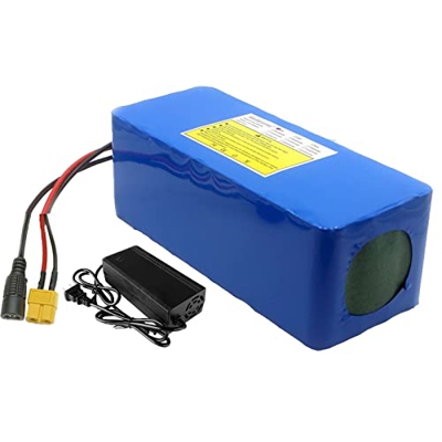 FREEDOH Batería Bicicleta Eléctrica De 36V 10000mAh Batería Iones Litio De 10.4Ah 10S4P Paquete Batería Litio para Bicicletas Calle Eléctricas De 250W