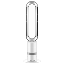 Radiador de Aire Caliente y Frio, Ventilador y Calefactor Torre Oscilante 2000W Bajo Consumo con Mando, Oscilación de 60°, Temporizador 8 Horas, Prote características