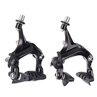 Liummrcy Bicicleta de Carretera V Forma Freno c mecánica Dual pivote Frenos Caliper Set de Frenos de Bicicleta de Bicicleta Accesorio para Bicicleta d