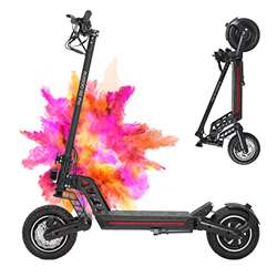 Patinetes eléctricos Todoterreno Adultos, Patinete eléctrico Plegable Kugoo G2Pro 48V 12.5Ah para Adultos, Rango máximo de 28 Millas y Freno de Disco  precio