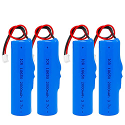 SUGGL Batería de 3,7v 2000mah, Recargable para Mp5, GPS, teléfono móvil, Tableta, portátil, cámara, Radio, Banco de energía, lámpara de minero, baterí características