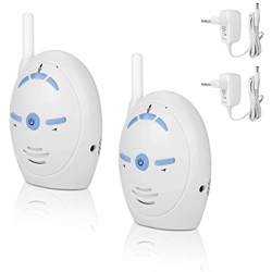 Agatige Monitor1 Audio del Bebé, Alarma Electrónica de la Cámara del Intercomunicador de la Niñera del Monitor del Bebé del Audio Digital Inalámbrico  características