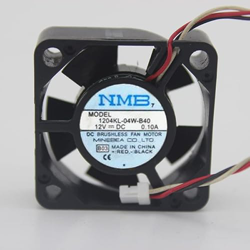NMB-MAT 1204KL-04W-B40 3010 12V 3-wire 3-pin 0.10A large air volume Anchuan inverter cooling fan características