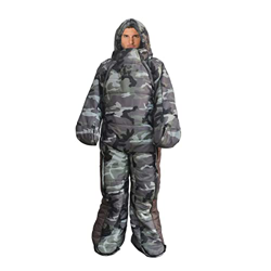 Saco de Dormir, Saco de Dormir Humanoide Acampar al Aire Libre Saco de Dormir de Algodón de Cuatro Estaciones Ultraligero Cálido (L) precio