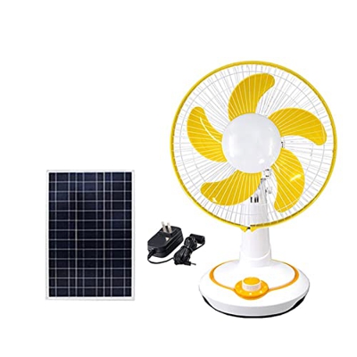 Panel Solar Alimentado Ventilador El Ventilador con Flujo de Aire Fuerte y cómodo es Perfecto for Dormir y Leer Antes de acostarse