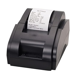 Manhj Impresora de Etiquetas térmicas Impresoras térmicas de la Impresora del recibo de Bluetooth 58mm for teléfono móvil USB Puerto Bluetooth for la  precio