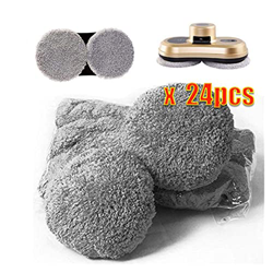 gest Robot Aspirador, fregona húmeda Hobot168 188, paño de fregona Compatible with Limpieza de Ventanas, Piezas de aspiradora llorona (Color : 24pcs) precio