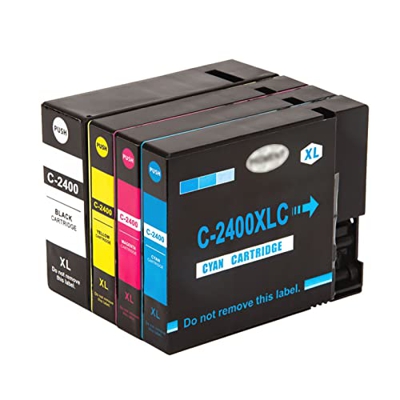 Cartuchos De Tinta para Canon PGI-2400 PAQUETO COMBULADO Compatible para IB4040 4140 MB5040 5140 5340 5440 Impresora 1 Pack