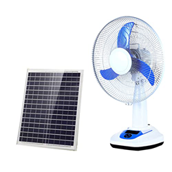 Panel Solar Alimentado Ventilador Ideal for la Hora de acostarse y la Lectura a la Hora de acostarse Brinda una Experiencia de enfriamiento más cómoda precio