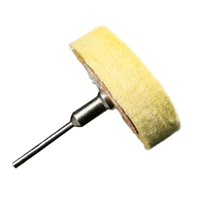 WNJ-Tools 1pc 50 mm Tratamiento de la Madera de Pulido for pulir la muela de Pulido cepillos de rectificación Cabeza for Dremel Accesorios de Madera H
