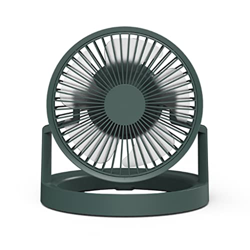 XIAOJUN 8000mAh USB Ventilador de circulación de aire recargable 3 ventilador de escritorio de velocidad con DIRIGIÓ Lámpara colgando ventilador for c precio
