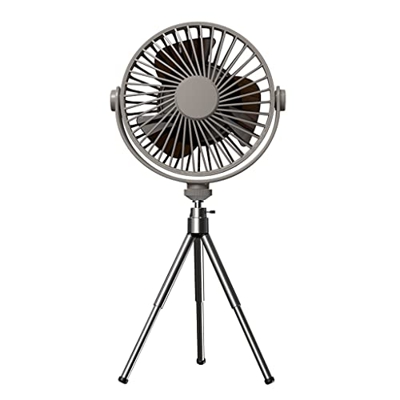 XIAOJUN Ventilador mini recargable con ventilador de rotación portátil inalámbrico de control remoto 360 ° for acampar a casa (Color : B, Size : As sh