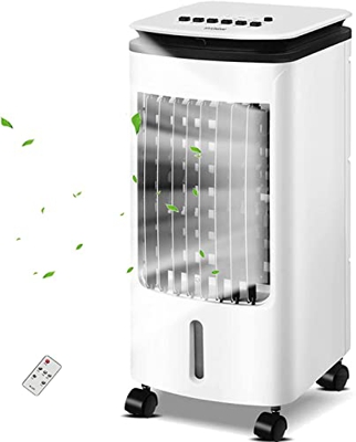 ARTREP Enfriador de Aire evaporativo for Aire Acondicionado al Aire Libre, Ventilador de refrigeración de Agua for el hogar, Aire Acondicionado móvil,