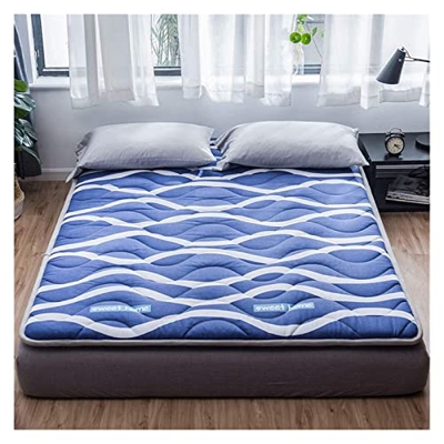 HUOHUA Colchón de Piso Grueso de algodón Plegable en Espesor Mat de Tatami colchón de Dormitorio casero Catinado 120 × 200 Matchón de Protector sin De