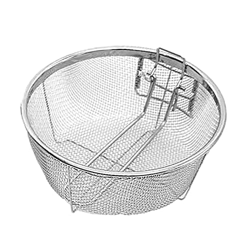 TOMYEUS Cesta para freír Canasta de Papas Fritas Frase de Papas Fritas Canasta de Frito de Acero Inoxidable con Mango Filler Filler Blanching Frey Ski precio