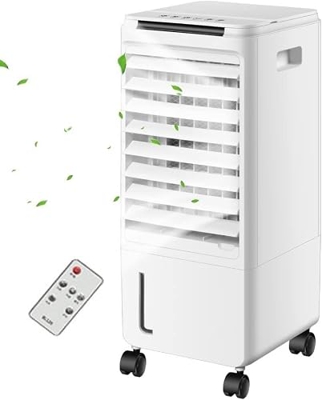 ARTREP Enfriador de Aire evaporativo for Aire Acondicionado al Aire Libre, Ventilador de refrigeración de Agua for el hogar, Aire Acondicionado móvil,