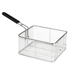 Cesta para freír Cesta de diamantes de acero inoxidable Cesta de freír freidora El restaurante de la cocina de la fryética del restaurante de papas fr precio