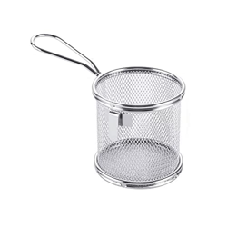 TOMYEUS Cesta para freír 304 Acero Inoxidable Canasta Canasta Freír Pan Filtro Filtro Alimento Colador Se Puede filtrar el Aceite. para Cocina Restaur características