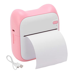 Pilipane Mini Impresora, Mini Impresora fotográfica móvil inalámbrica, Mini Impresora HD Inteligente portátil multipropósito, para Memo Document Work  en oferta