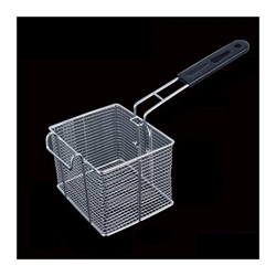 Cesta para freír Cesta de freír de acero inoxidable freír neta fryer fryer freír mariquita papas fritas choque de pollo canasta de frying asistente de características