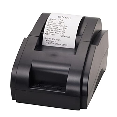 Manhj Impresora de Etiquetas térmicas Impresoras térmicas de la Impresora del recibo de Bluetooth 58mm for teléfono móvil USB Puerto Bluetooth for la 