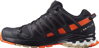 Salomon XA Pro 3D V8 Gore-Tex, Zapatillas de Trail Running Hombre, Night Sky/Red Orange/Safari, 42 EU