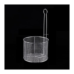 Cesta para freír Cesta de freír de acero inoxidable freír neta fryer fryer freír mariquita papas fritas choque de pollo canasta de frying asistente de precio