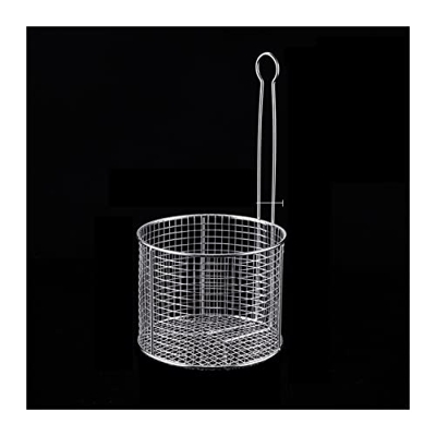 Cesta para freír Cesta de freír de acero inoxidable freír neta fryer fryer freír mariquita papas fritas choque de pollo canasta de frying asistente de