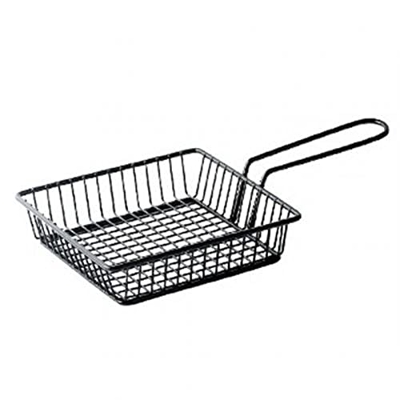 TOMYEUS Cesta para freír Acero Inoxidable Fritas Fritas Canasta Cubo de Comida Patatas Fritas Cubo Cesta Cesta Frito Cocina Herramientas de Cocina par