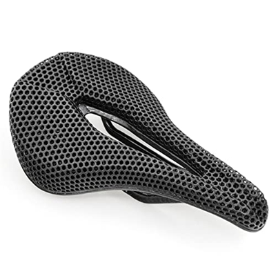 GAWDI Bicicleta 3D Impreso Sillín Rieles De Carbono Material Cómodo Bicicleta De Carretera MTB Asiento Acogedor Cojín De Nido De Abeja sillín de Bicic
