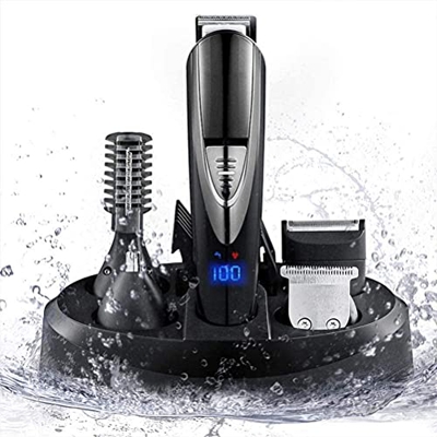 Hair Clippers for Men Hair Clipper Beard Trimmer Shaver Professional Electric Fader Personal Use Rechargeable Carving with Precision Multi-Functional 