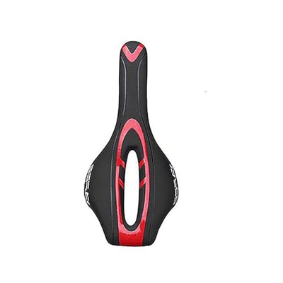 GAWDI Sillín De Bicicleta De Montaña, Asiento De Bicicleta De Cuero De Gel, Almohadilla De Cojín For Ciclismo, Sillín De Carcasa For Bicicleta, Transp
