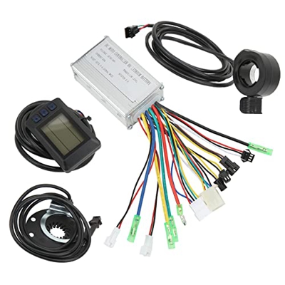 Controlador de Bicicleta Eléctrica Motor sin Escobillas 36V / 48V 250W / 350W 15a Kit de Controlador de Motor de Conversión de Bicicleta Eléctrica con