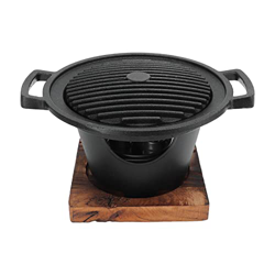 Yctze Parrilla de Barbacoa Coreana, Estufa de Carbón Antiadherente de Acero Inoxidable Parrilla Coreana Portátil para el Hogar Parrillas de Barbacoa s en oferta