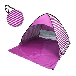 CUCUFA Carpa de Playa Up Sun Shade Beach Sombra de Sombra portátil para Actividades al Aire Libre Beach Viajes Púrpura Tienda de Playa en oferta