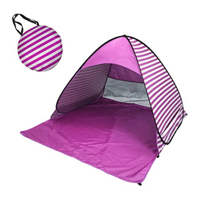 CUCUFA Carpa de Playa Up Sun Shade Beach Sombra de Sombra portátil para Actividades al Aire Libre Beach Viajes Púrpura Tienda de Playa