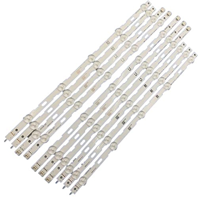 KNOKR 8 PCS 3V LED Tira de retroiluminación AGF78400301 LC370DXE-SFR1 Latwt370R 37LN541U 6916L-1138A 1137A 6916L-1140A 1139A Compatible for LG Luz