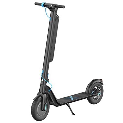 Patinete Eléctrico E12, hasta 25 km/h, 3 Velocidades Ajustables, Patinete Eléctrico Adultos con Aire Neumáticos de 10", Carga Máxima de 150 KG