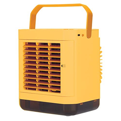 Aire acondicionado portátil Mini enfriador de aire personal con pantalla LED de 3 velocidades Función de humidificación y limpieza de aire de iones ne