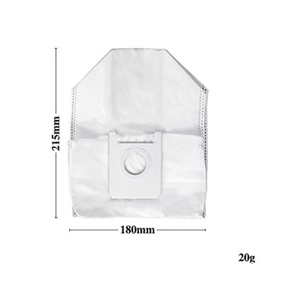 ZZSRJ Bolsa de recolección de Polvo para Accesorios de Robot de Barrido Eve Puls 2pcs / Set/Set