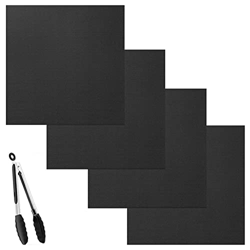 Popcornon Paquete 4 Revestimientos para Horno Freidora Aire, Alfombrilla Antiadherente para Hornear para Freidora Aire Ninja SP101 SP201 Foodi, Gas In en oferta