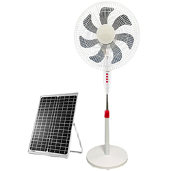 Panel Solar Alimentado Ventilador Los Ventiladores portátiles Que admiten el Ahorro de energía y la Carga rápida brindan una Experiencia de enfriamien en oferta