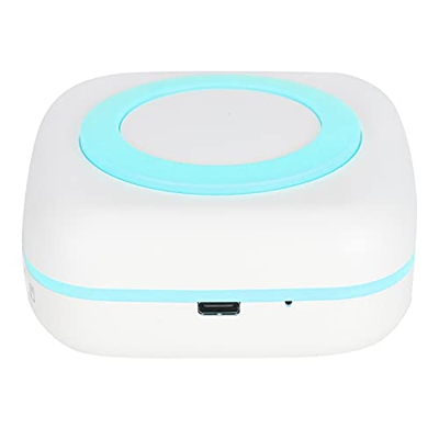 SWOQ Mini Impresora, Impresora Portátil, Batería de 800 MAh para Impresión de Fotos, Asistente de Cuenta Manual, Impresión de Notas para el Hogar, la 