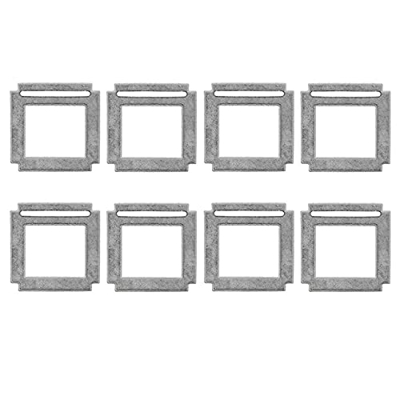 Popcornon Almohadillas de Repuesto de PañO de Fregona de 8 Piezas para W66 Robot Accesorios de Limpieza de Aspiradora