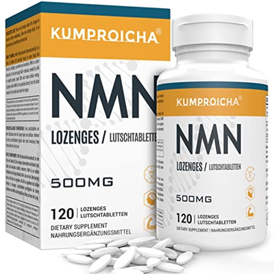 NMN 500mg comprimidos sublinguales, 120 comprimidos por frasco, de acción rápida y máxima absorción Suplemento de mononucleótidos de nicotinamida NAD