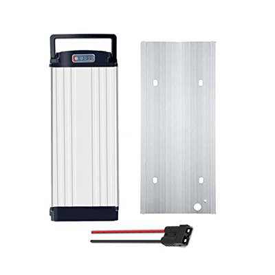TGHY 48V Ebike Batería de Litio Batería de Bicicleta eléctrica para Rack Trasero Bicicleta de montaña Electrica Portaequipajes Batería E-Bike batería 